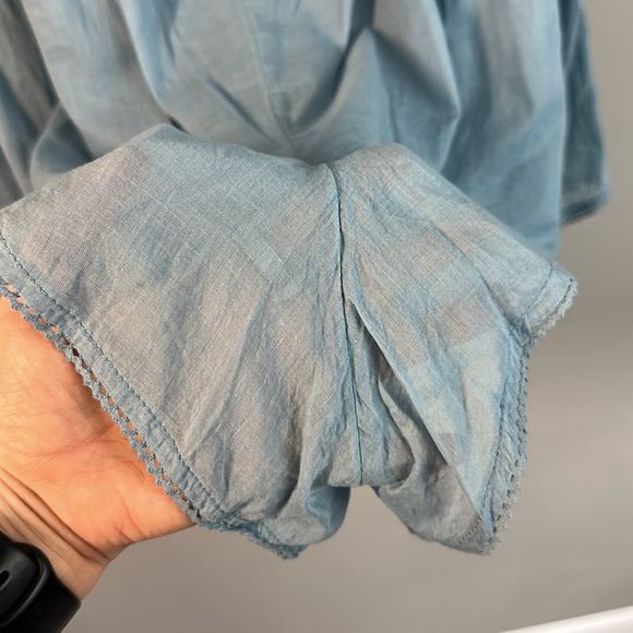 Free People Womens Victoria Babydoll Romper Size S Coquette Soft Girl Feminine - Picture 10 of 16